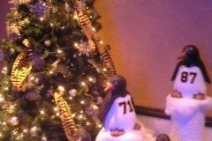 Christmas Tree and Penguins