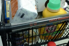 Full grocery cart