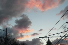Cloudy Sky at Sunset